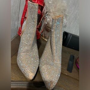 Glitter boots